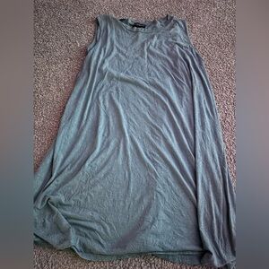 Worn Wendy Williams tank dress color blue size 3x